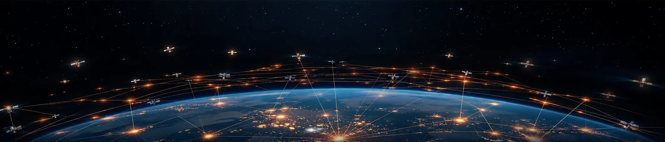 Satellite constellation network